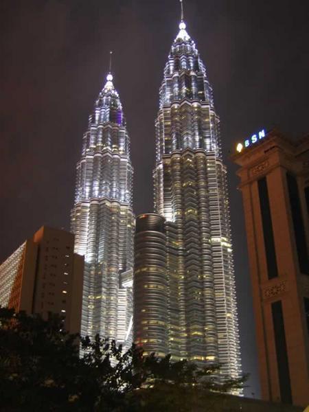 Towers at Night