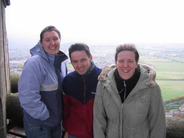 Us at the top of the tower