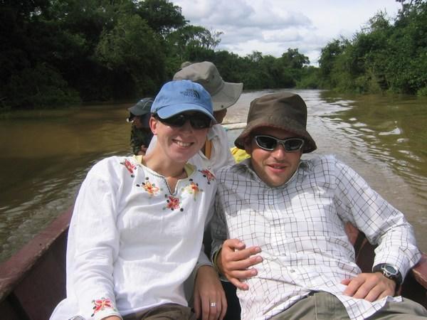 Floating down the Amazon