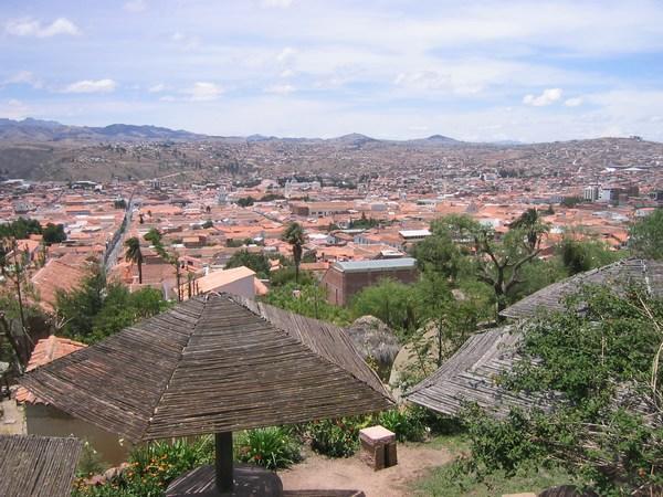 View over the city of Sucre