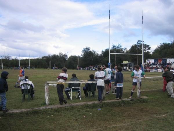 Local rugby match