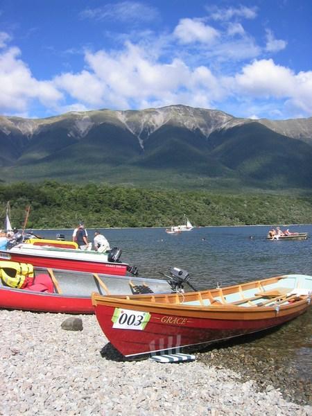 Boat Show on Lake Rotoiti