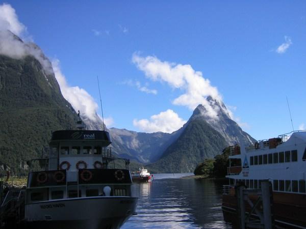 An extraordinary day in Milford Sound.