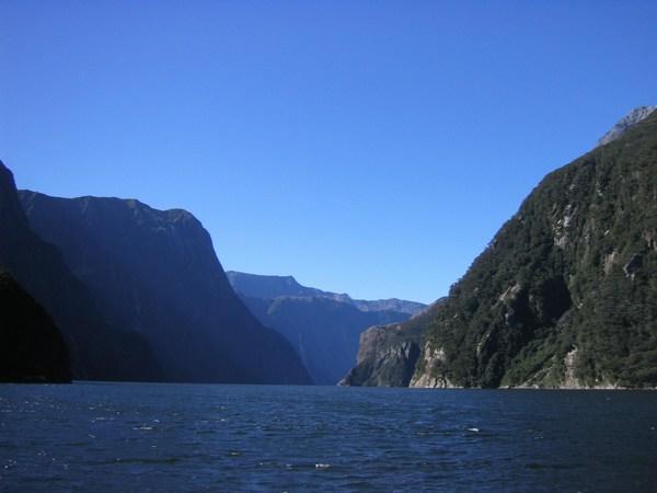 View down the sound