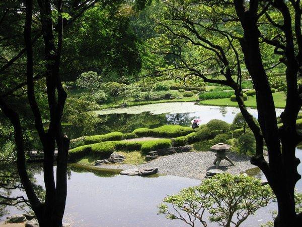 Peaceful spot in the Imperial Palace Garden
