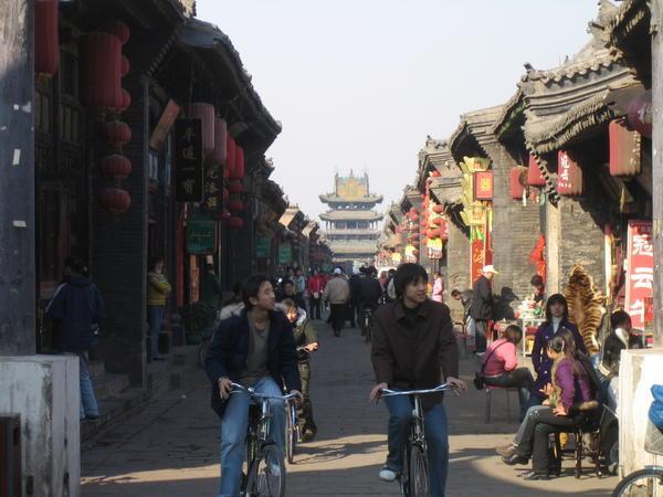 the streets of pingyao