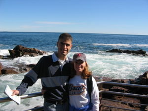 Us in Acadia National Forest