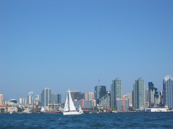 San DIego from the bay