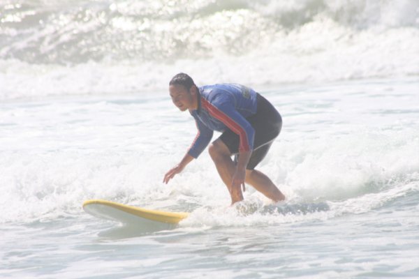Greg Surfing