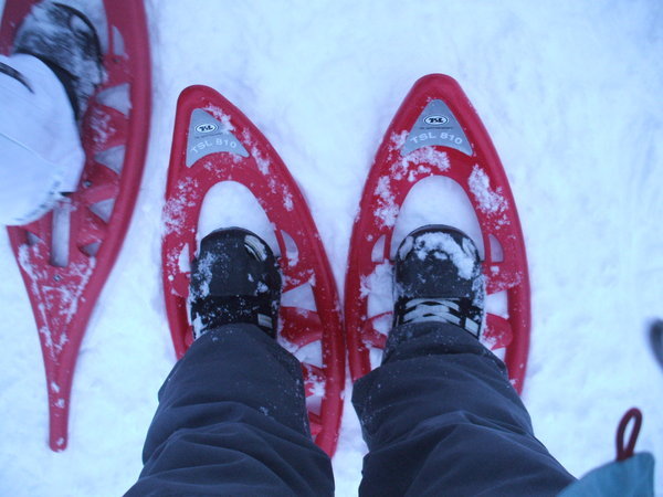 snow shoes!