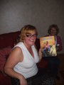 Host mum with her new cook book