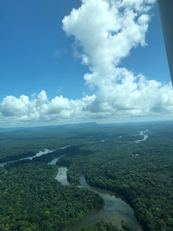 On our flight to Kaieteur Falls