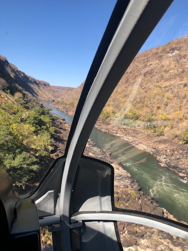 Helicopter ride through the gorge 