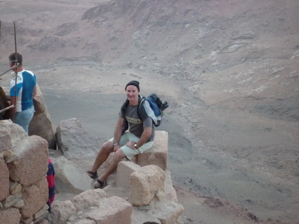 Ron on Mt Sinai