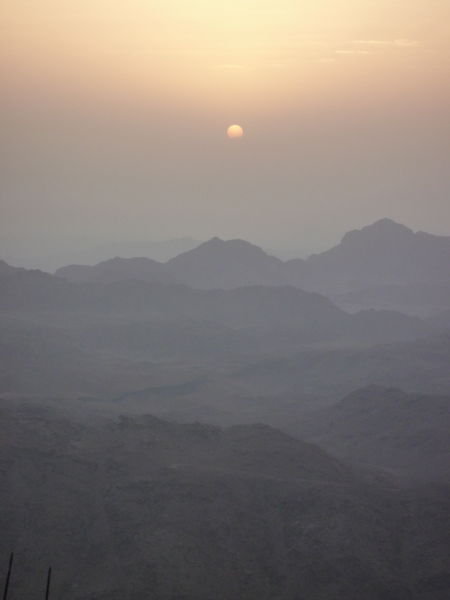 Sunrise on Mt Sinai