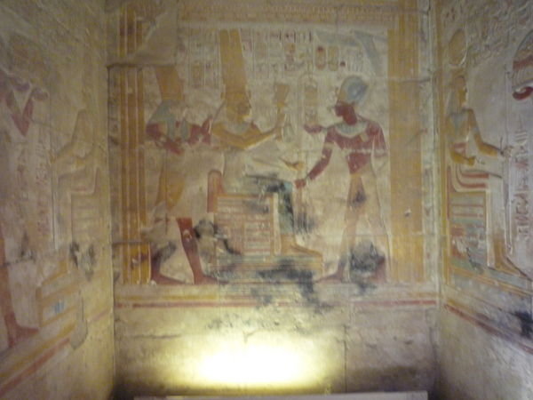 The colourful detail inside Abydos