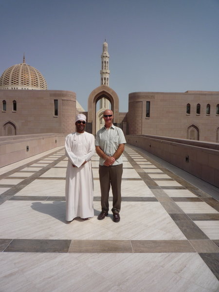Our guide in Muscat