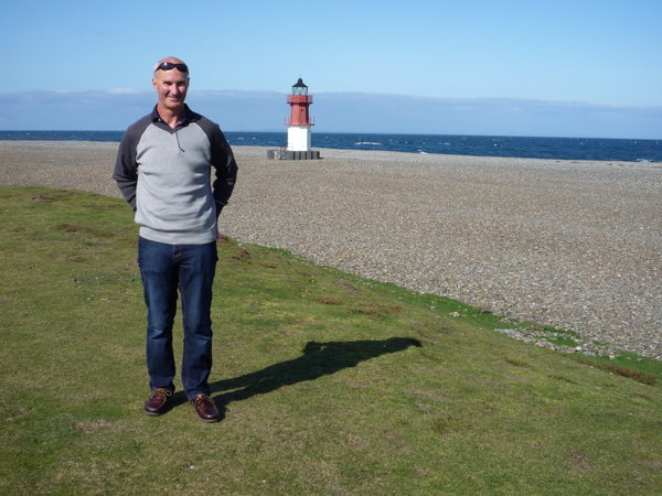 Ron at the Point of Ayre