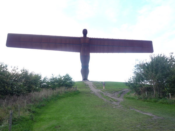 The Angel with its 54 metre wing span
