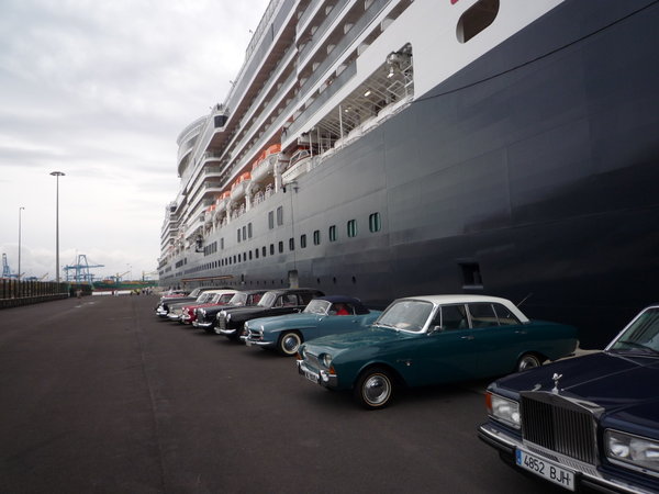 cars on dockside