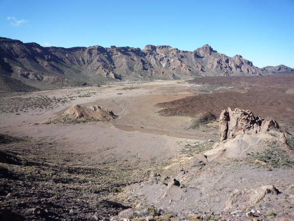 Lava flow in the Caldera