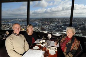 Brunch at the Space Needle
