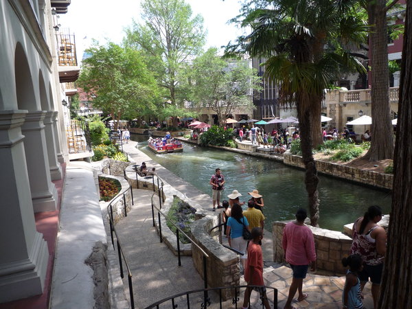 The River walk from our Hotel