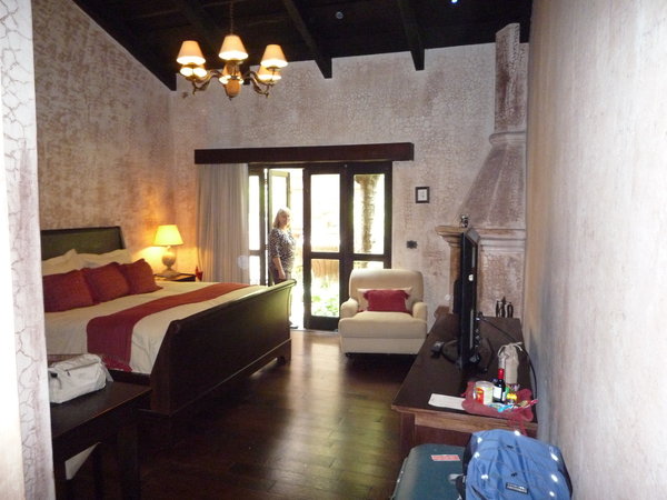 Our room in El Convento, Antigua