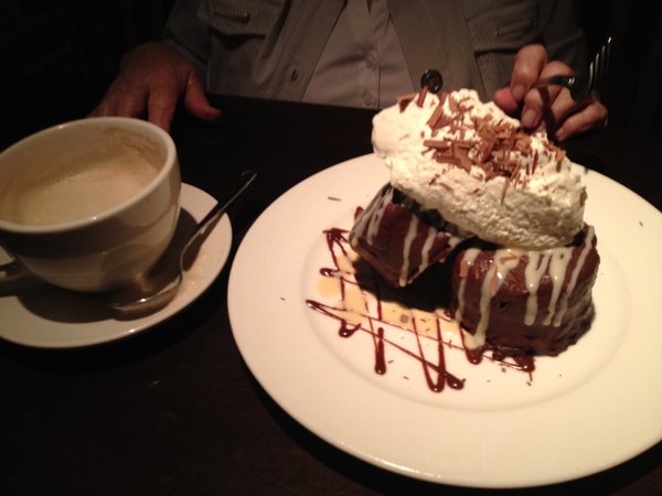 Large Chocolate Dessert
