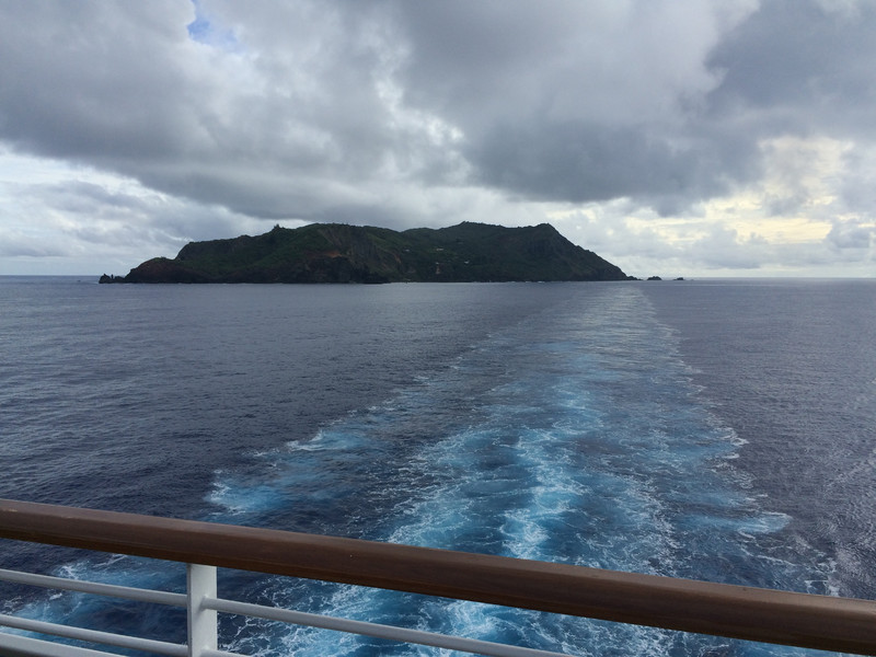 Farewell to Pitcairn Island