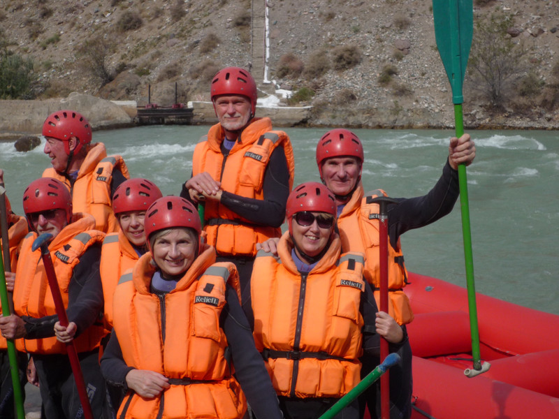 Rafting on the Chuy river