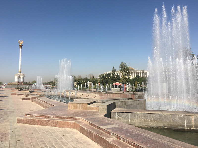 Independance Square Dushanbe