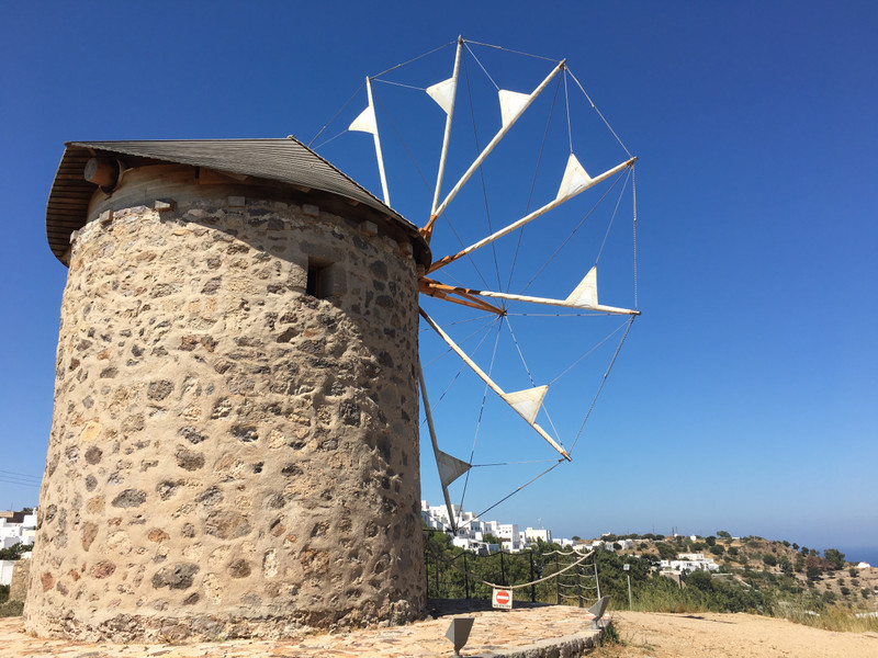 One of the windmills of Patmos dating back to 1588