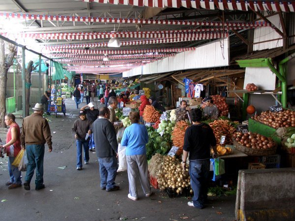 Markt in Santiago