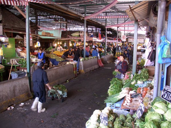 Markt in Santiago