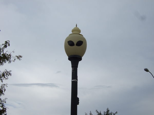 Lamp Post in Roswell