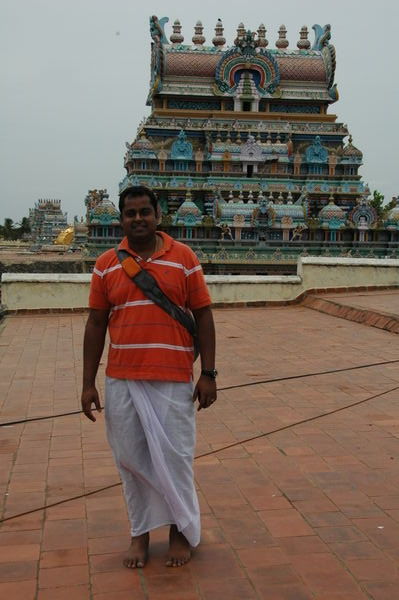 Me at the temple
