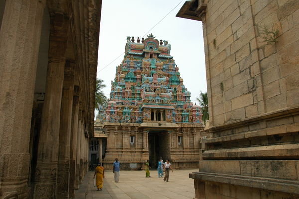 inside Chidambaram temple