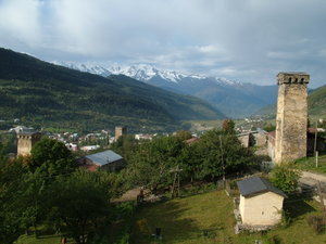 Near Mestia near Svaneti