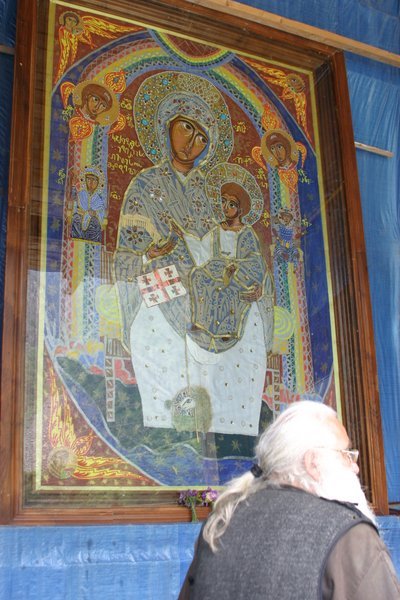 Priest with Icon