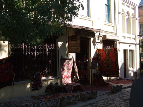 Tbilisi rug shop