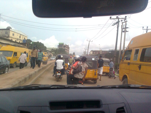 driving in Lagos
