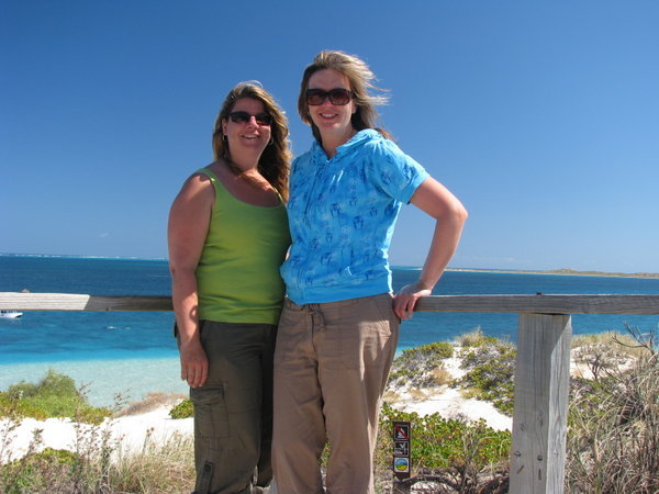 Beth and I - Coral Bay