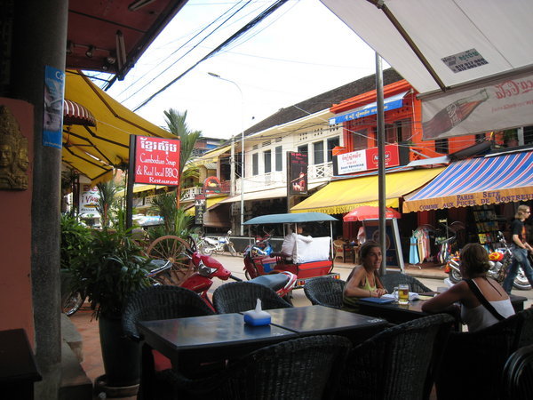 Pub Street in Siem Reap