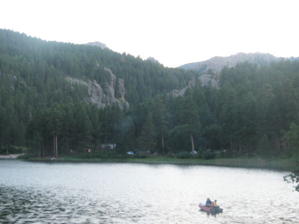 Lake in the Black Hills