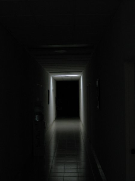 Our spooky hallway