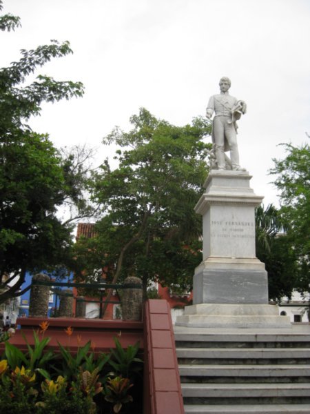 Plaza in Cartagena