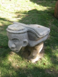 Sculpture in park