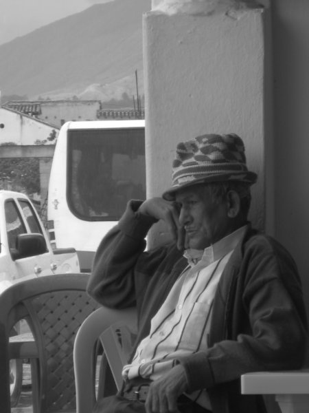 Man in Villa de Leyva