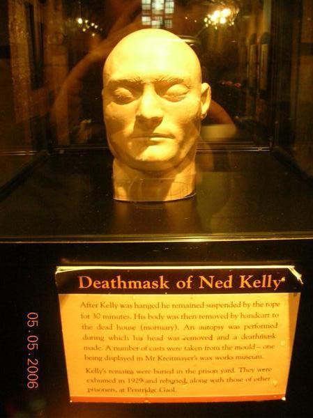 Ned Kelly's Death Mask